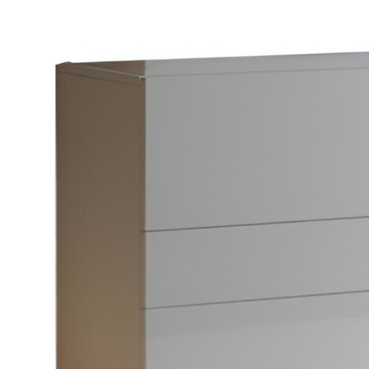 HOGAR & SPACIOS - HYS COMODA 4 CAJONES VICENT BLANCO