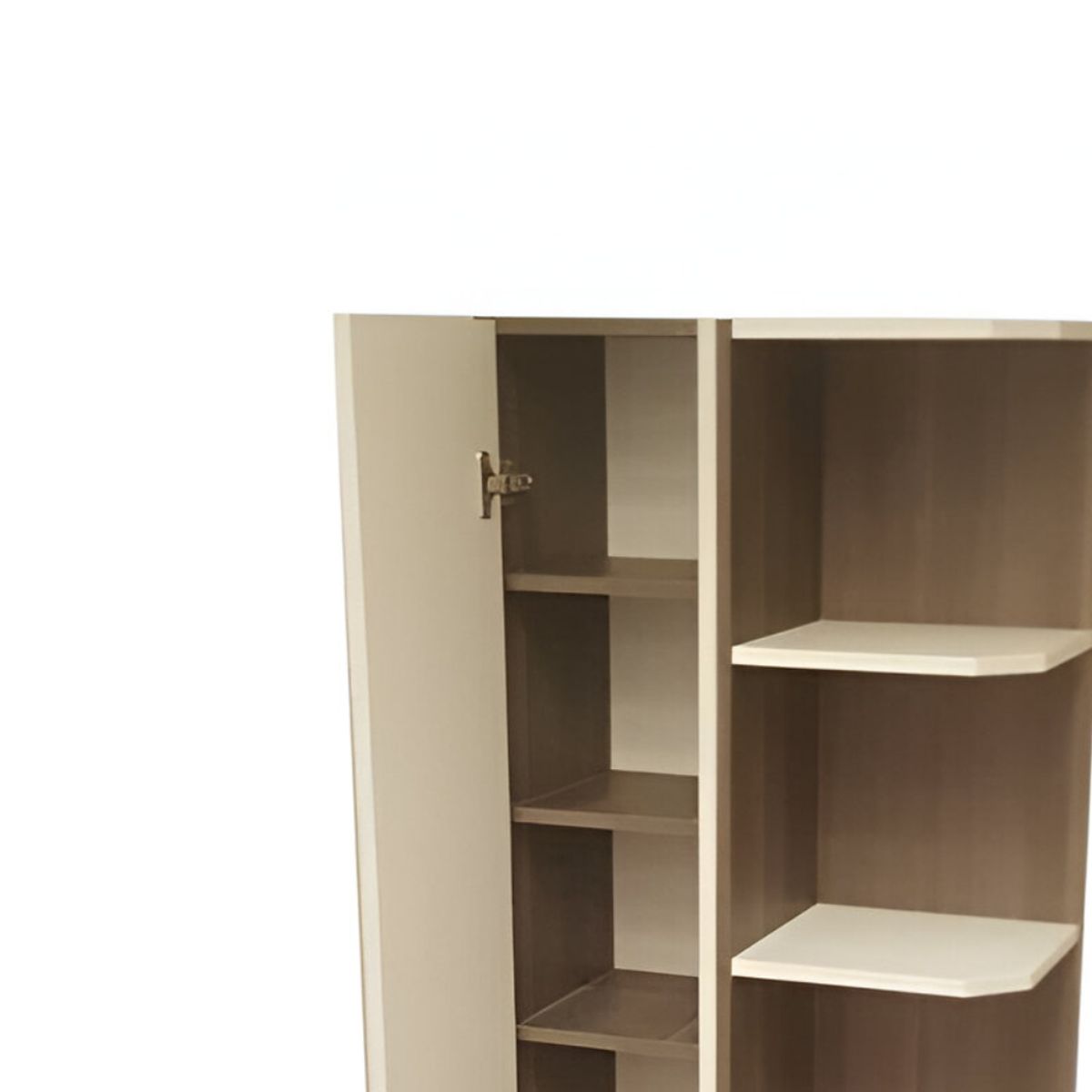 HOGAR & SPACIOS - HYS ZAPATERA MORGAN 14 ZAPATOS BLANCO