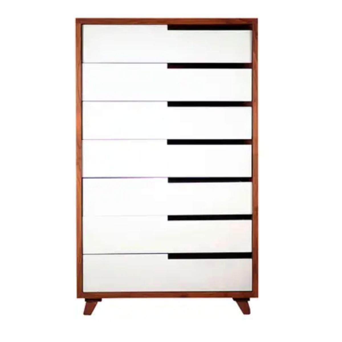 HOGAR & SPACIOS - HYS COMODA 8 CAJONES AZURA BLANCO