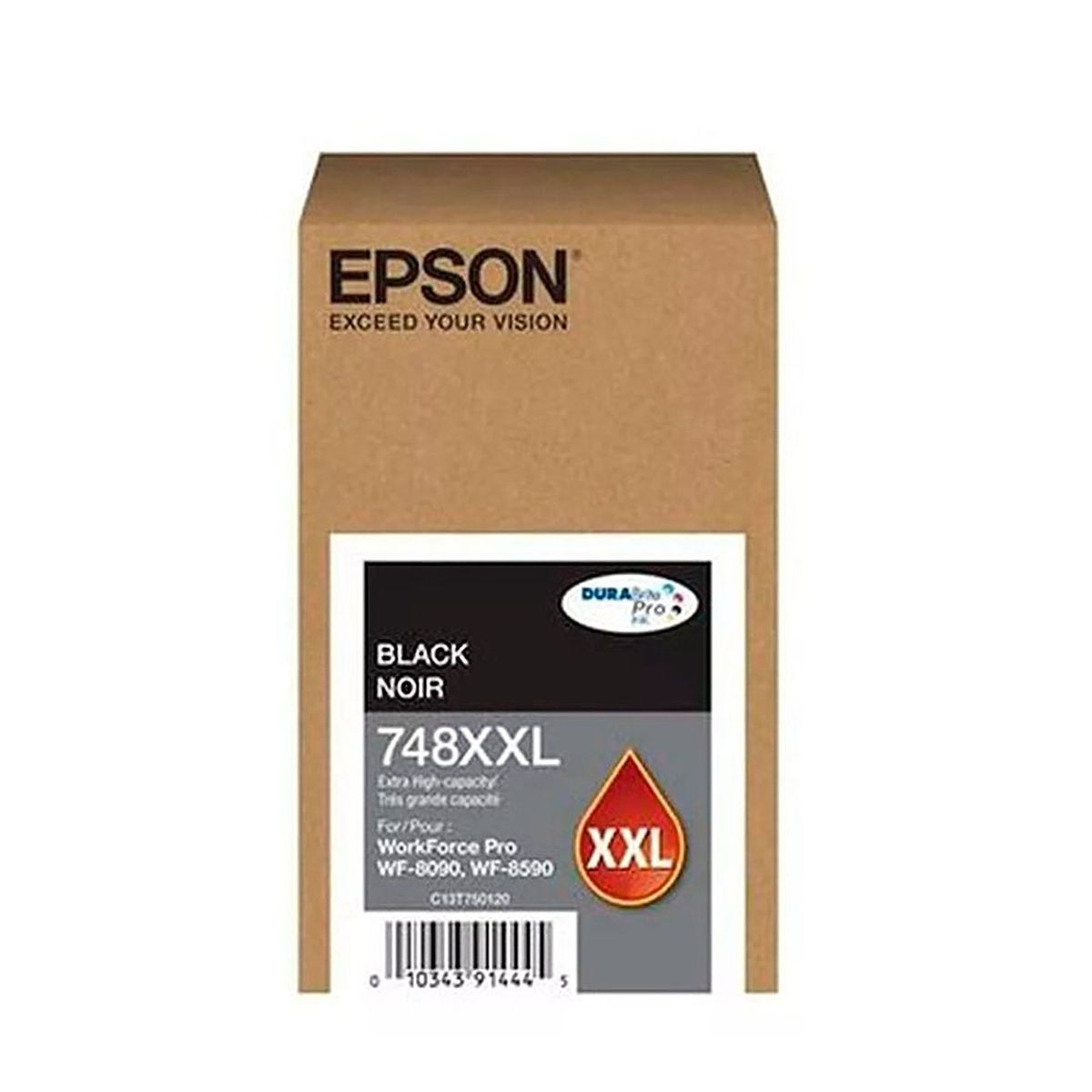 EPSON - CARTUCHO DE TINTA EPSON 748XXL NEGRO PARA WF-6090 PN T748XXL120-AL