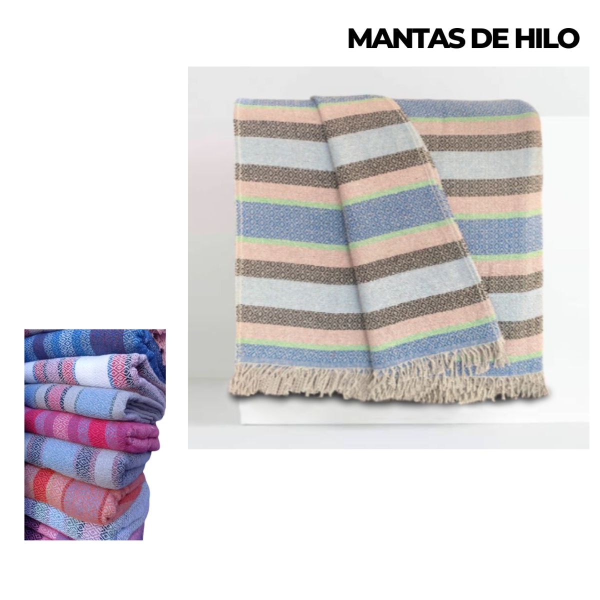 GENERICO - MANTAS DE HILO FRESCAS