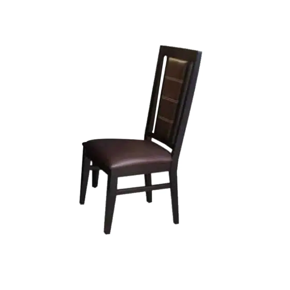 HOGAR & SPACIOS - HYS COMEDOR 8 SILLAS ARABELLE MARRON OSCURO