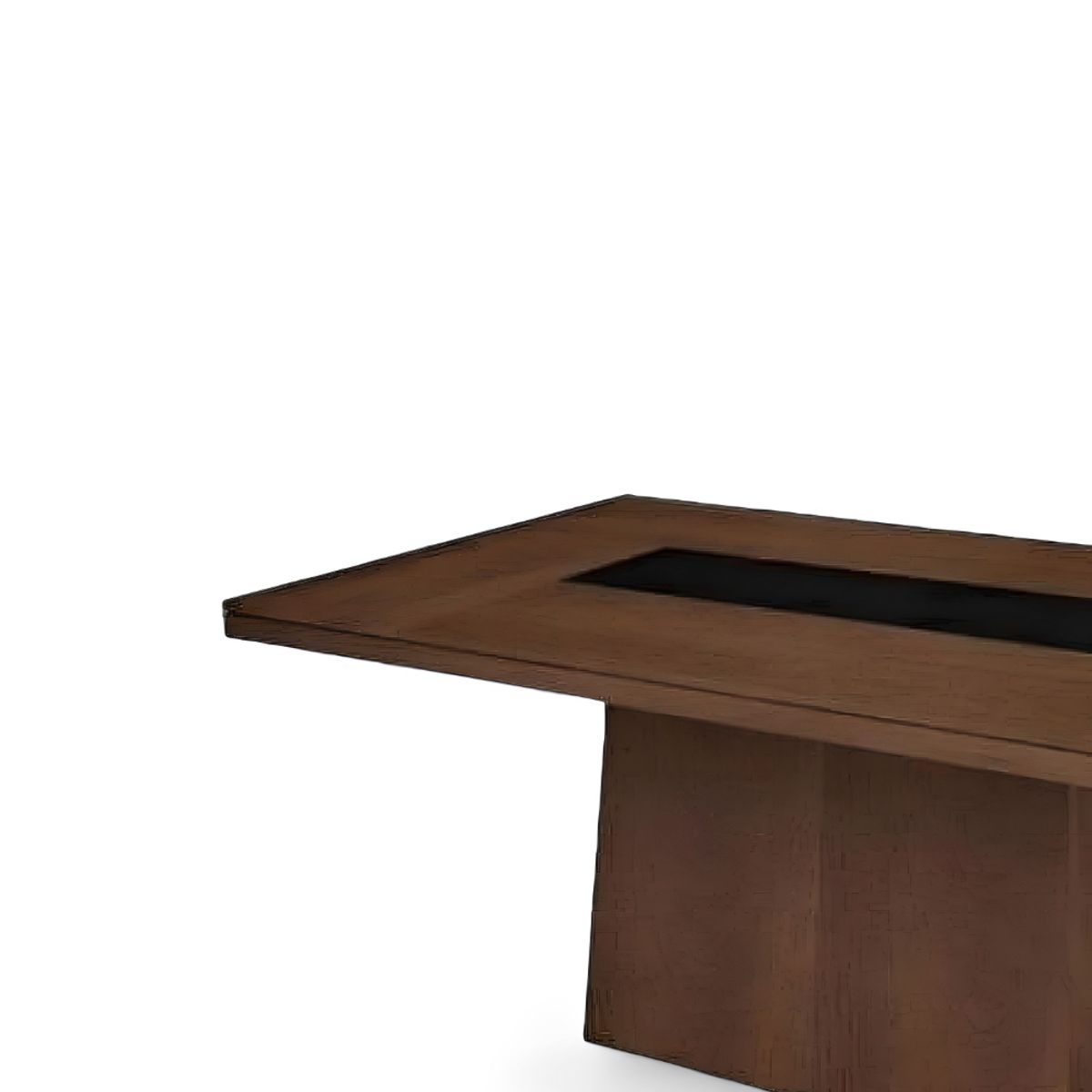 HOGAR & SPACIOS - HYS COMEDOR PARA 8 SILLAS BRUNE MARRON