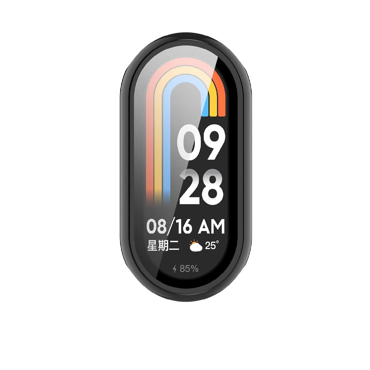 GENERICO - Bumper para Xiaomi Smart Band 9- Negro