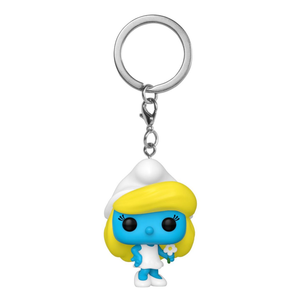 FUNKO - Pocket Keychain Los Pitufos - Pitufina - Llavero The Smurfs