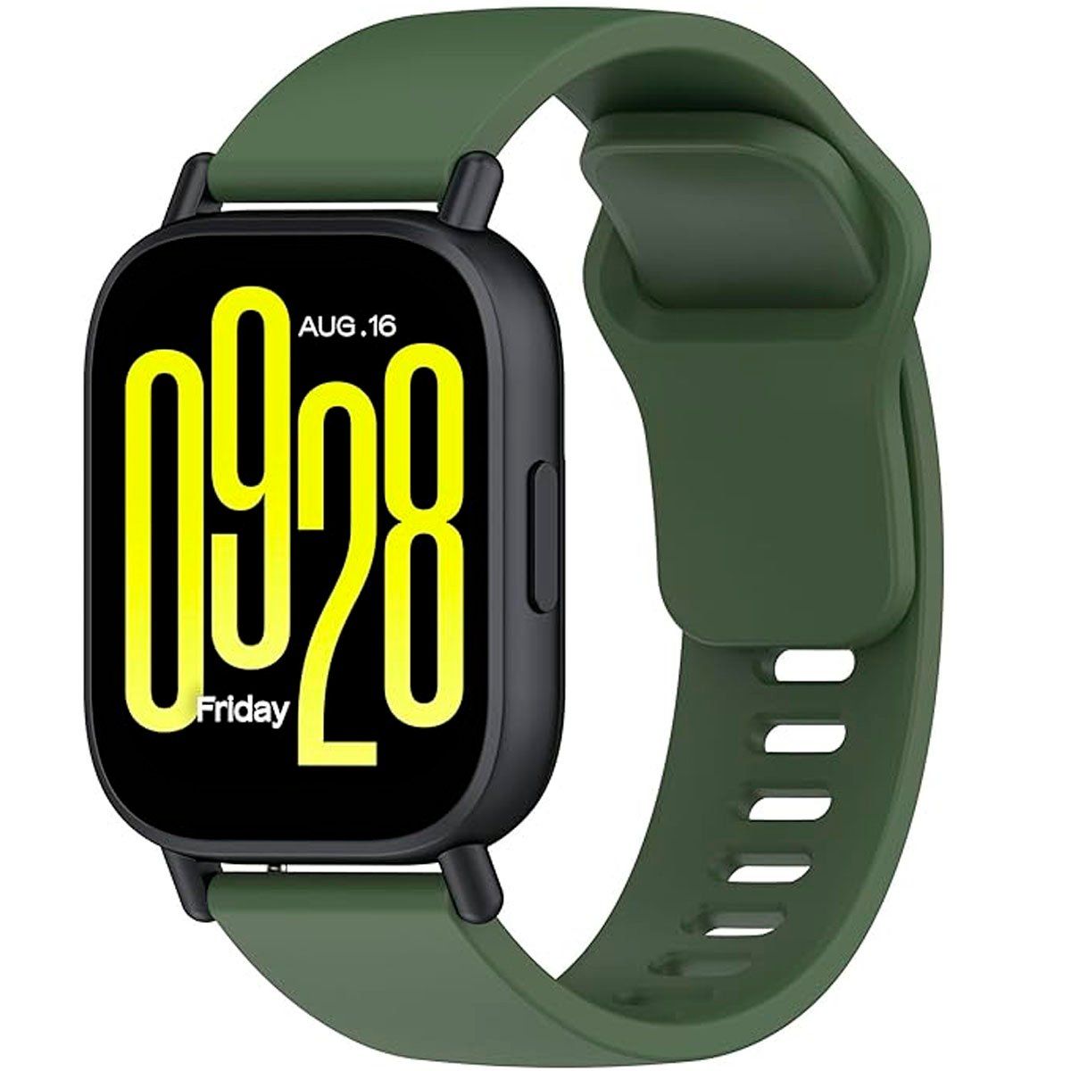 GENERICO - Correa de Silicona Para Xiaomi Redmi Watch 5 Active Verde
