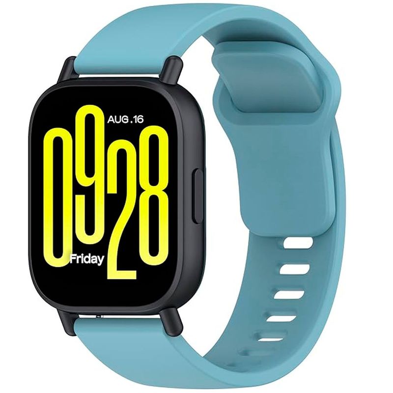 GENERICO - Correa de Silicona Para Xiaomi Redmi Watch 5 Active Celeste