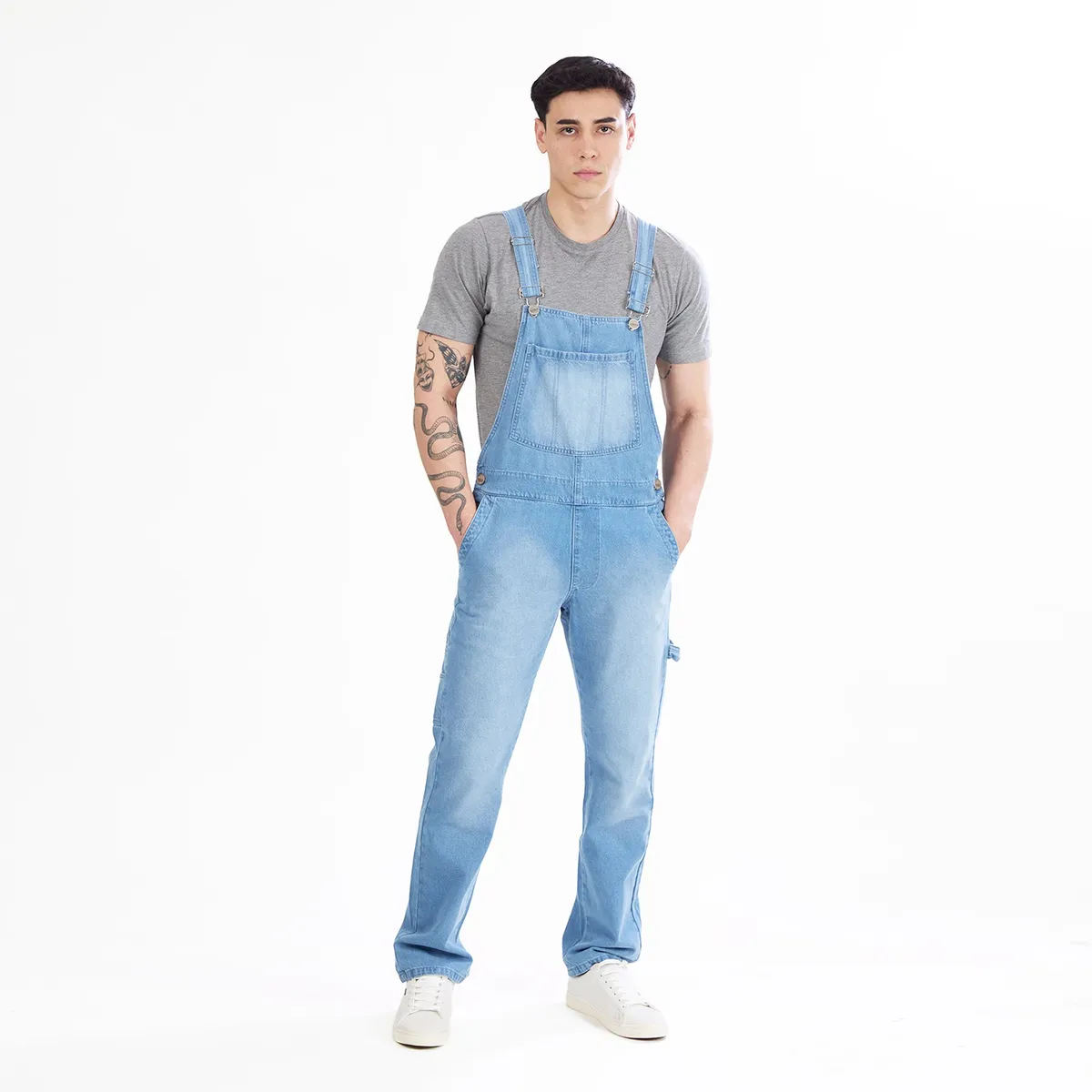 COTTON'S JEANS - OVERALL DENIM PARA HOMBRE TIM