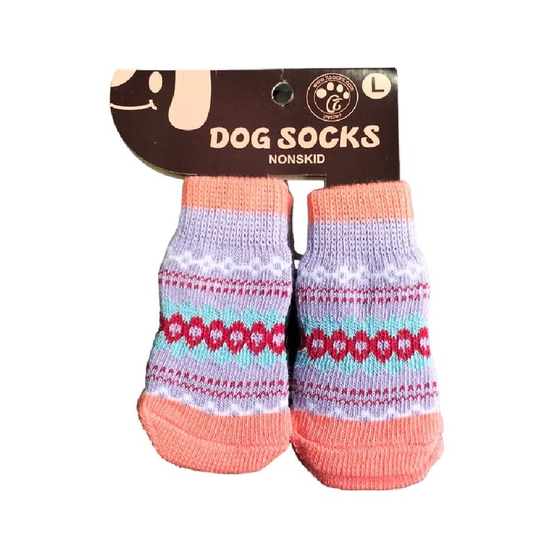 GENERICO - Pack x 1 Set de medias antideslizantes cadeneta talla L