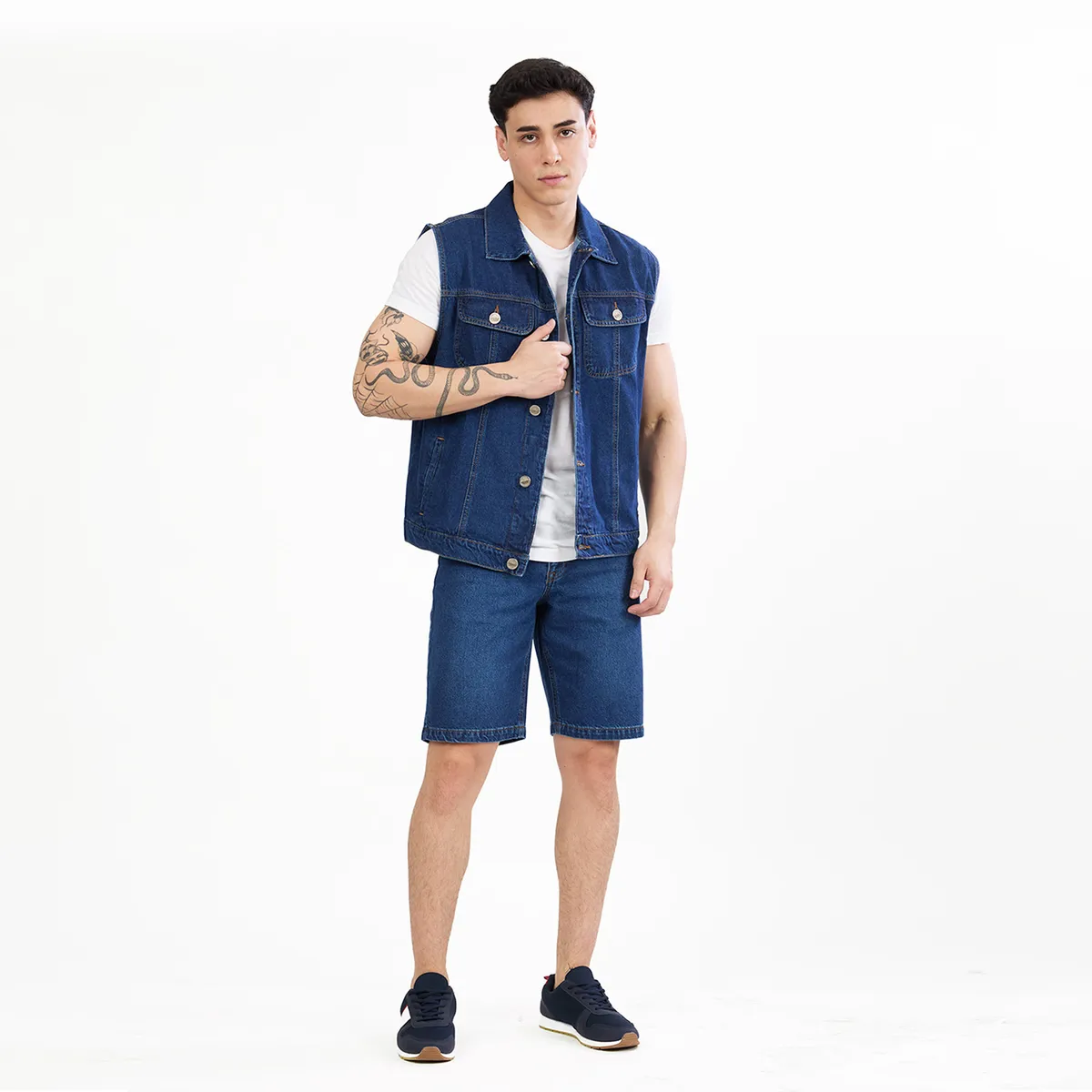 COTTON'S JEANS - CHALECO DENIM PARA HOMBRE OLIVER