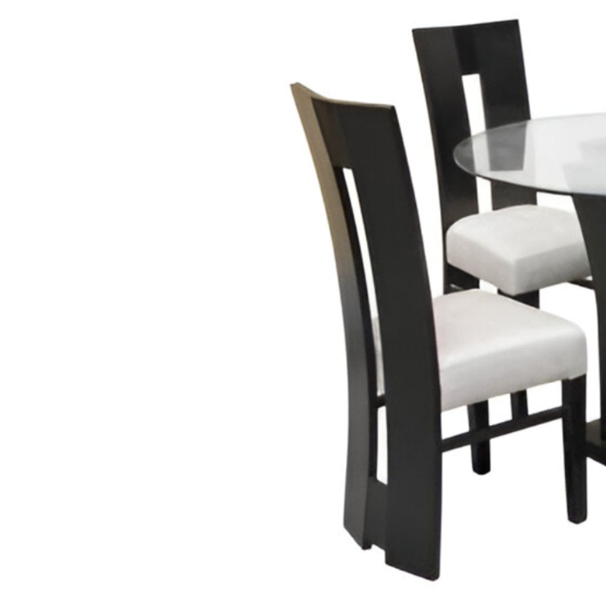HOGAR & SPACIOS - HYS COMEDOR 4 SILLAS VINCIT BLANCO