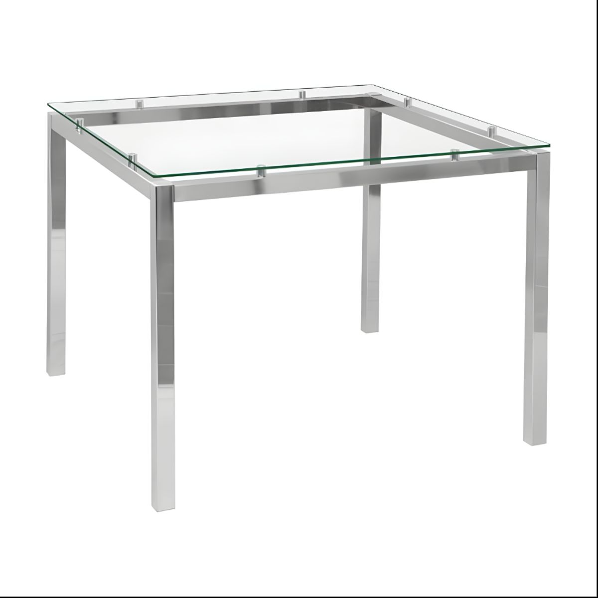 HOGAR & SPACIOS - HYS COMEDOR PARA 4 SILLAS ERAS GRIS CLARO