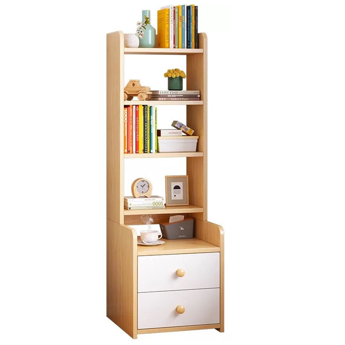 GENERICO - Velador con Estante Roma Amore Home