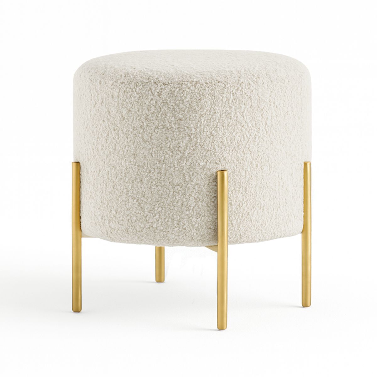 NACIONAL - PUFF CANDY GOLD BEIGE OVEJERO