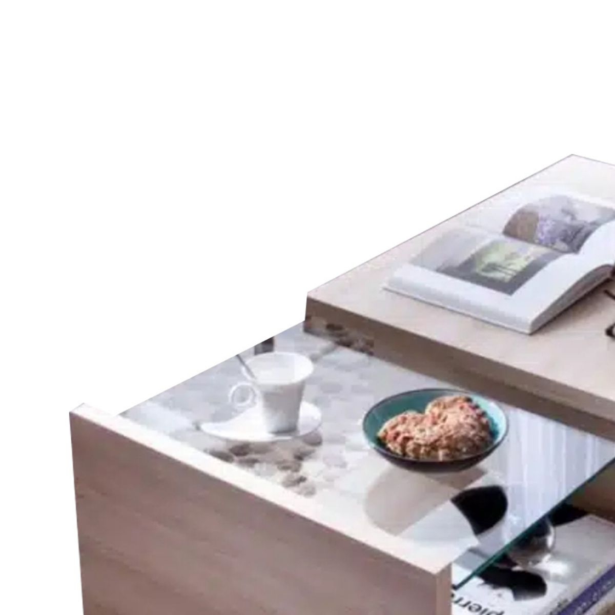 HOGAR & SPACIOS - HYS MESA CENTRO BONNEL CAQUI