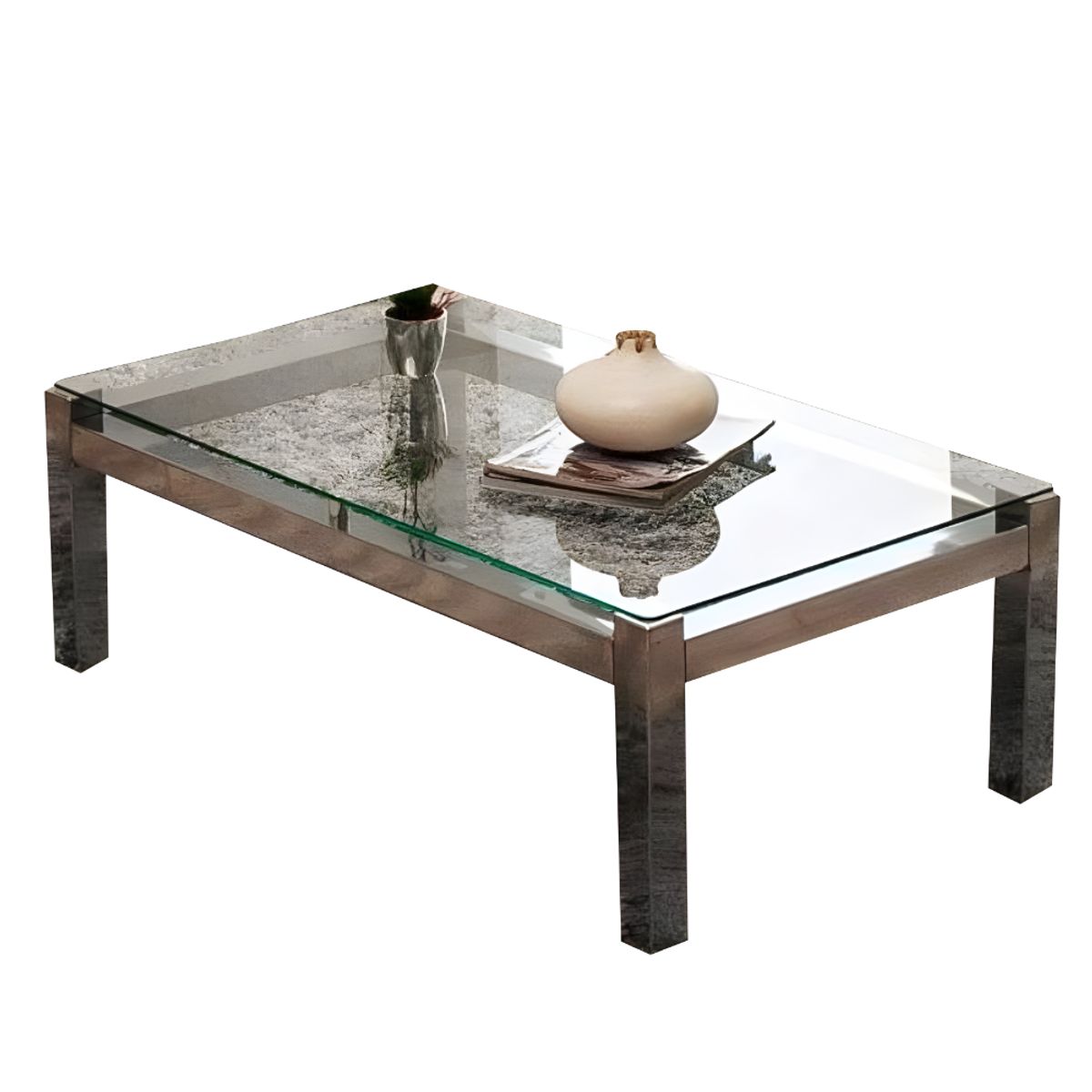 HOGAR & SPACIOS - HYS MESA CENTRO OSCAR GRIS CLARO