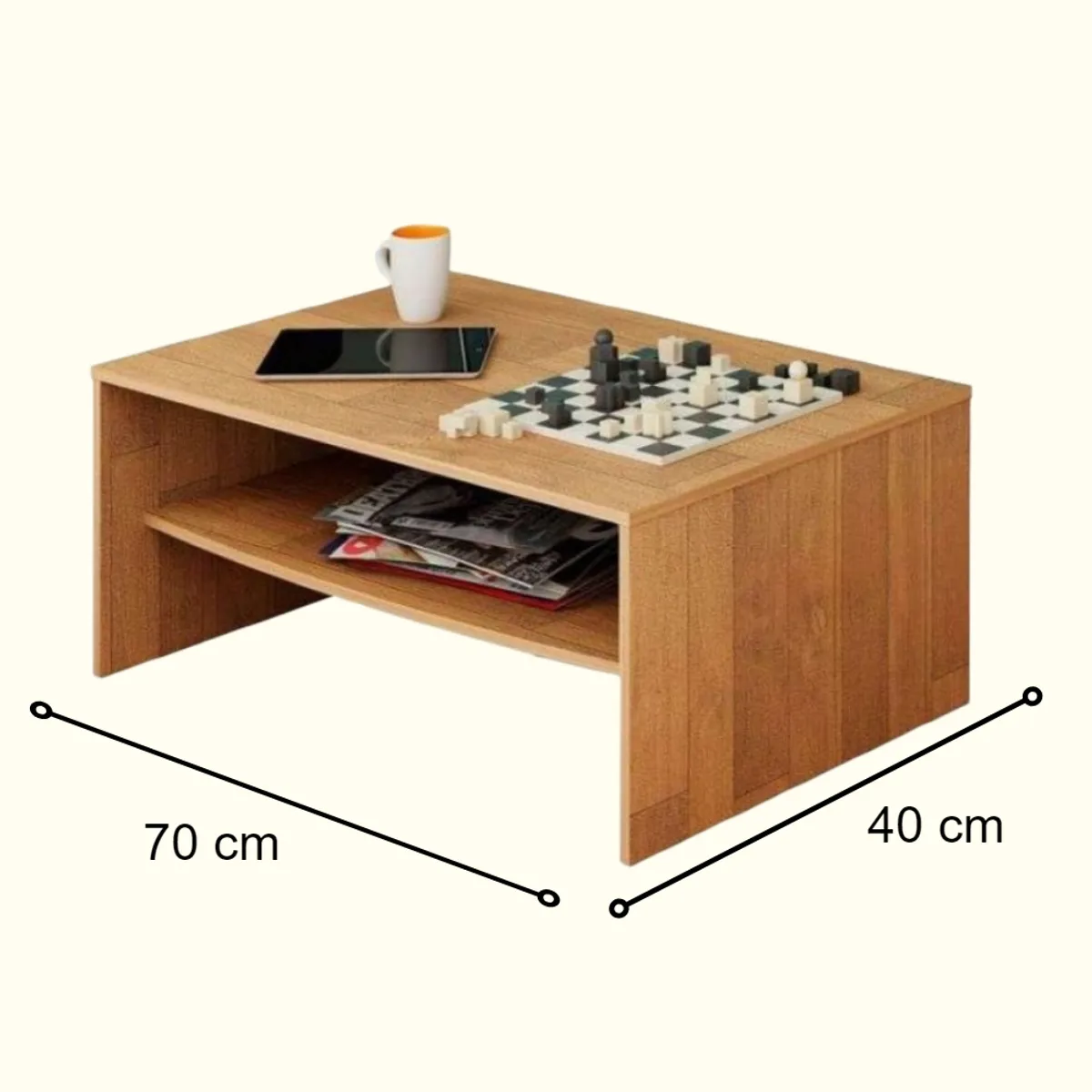 HOGAR & SPACIOS - HYS MESA CENTRO OMAR ARENOSO