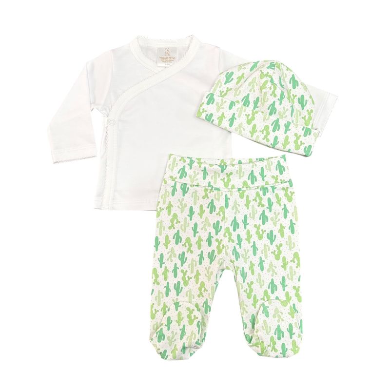 WAWA PIMA - SET DE 3 PIEZAS BEBÉ WAWAPIMA -TOYS CACTUS