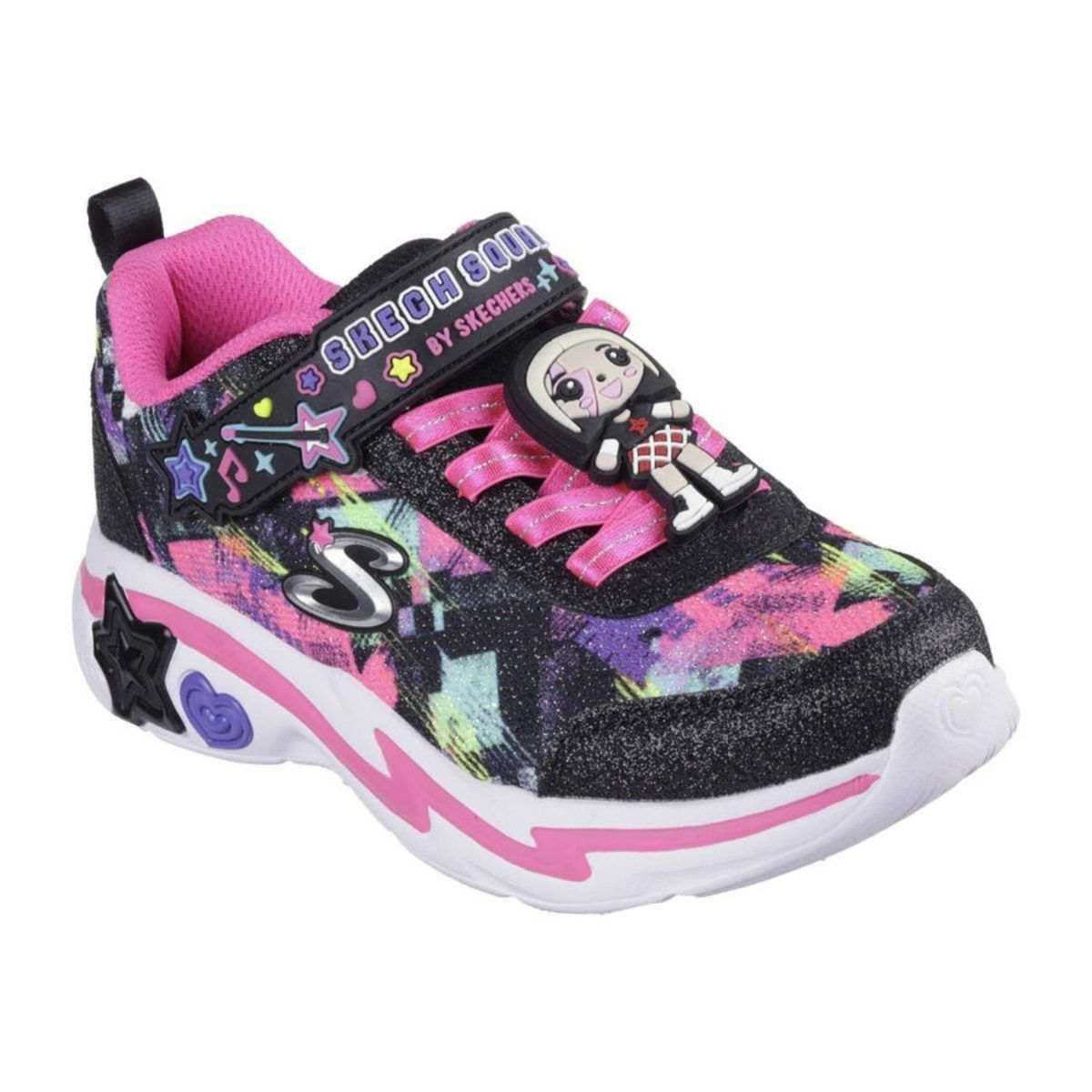 SKECHERS - ZAPATILLA SKECHERS SNUGGLE SNEAKS  NIÑA 302214L-BKMT
