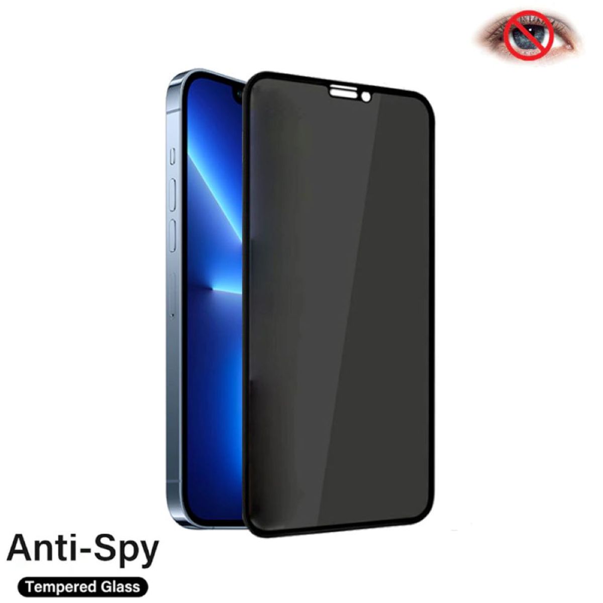 GENERICO - Protector de Pantalla Anti Espía Mica para iPhone 14 Pro