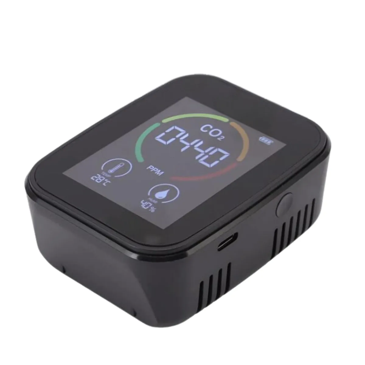 GENERICO - Medidor De Humedad CO2 y Temperatura