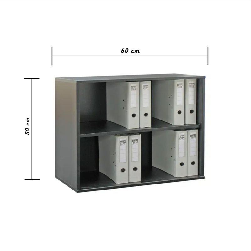 HOGAR & SPACIOS - HYS ARCHIVADOR JULIUS NEGRO