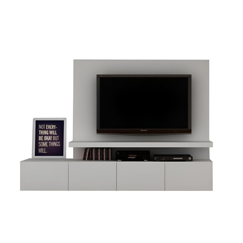 HOGAR & SPACIOS - HYS CENTRO DE ENTRETENIMIENTO BELMONT BLANCO