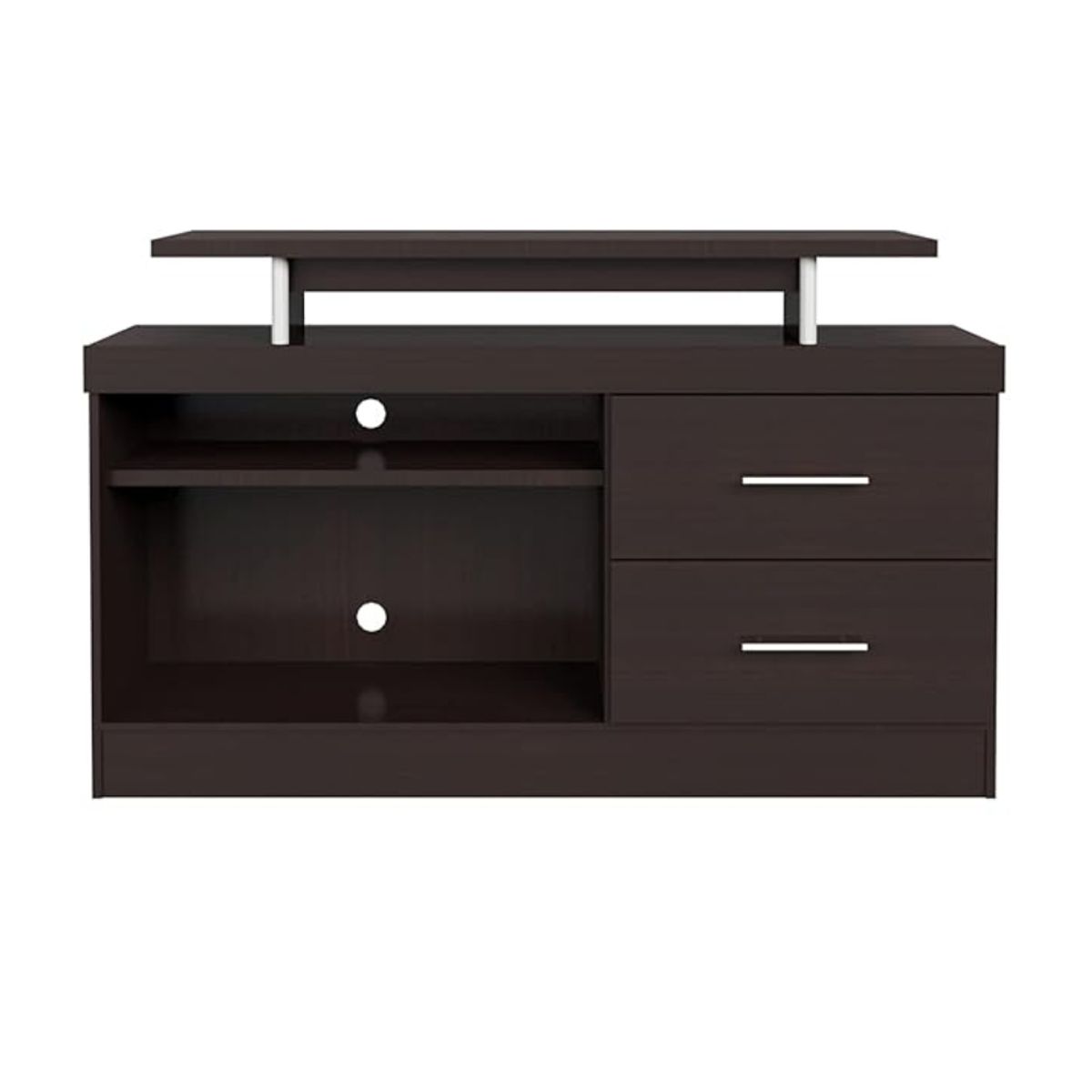 HOGAR & SPACIOS - HYS CENTRO DE ENTRETENIMIENTO ERWAN HASTA 60 MARRON OSCURO