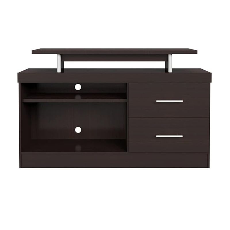 HOGAR & SPACIOS - HYS CENTRO DE ENTRETENIMIENTO ERWAN HASTA 60 MARRON OSCURO