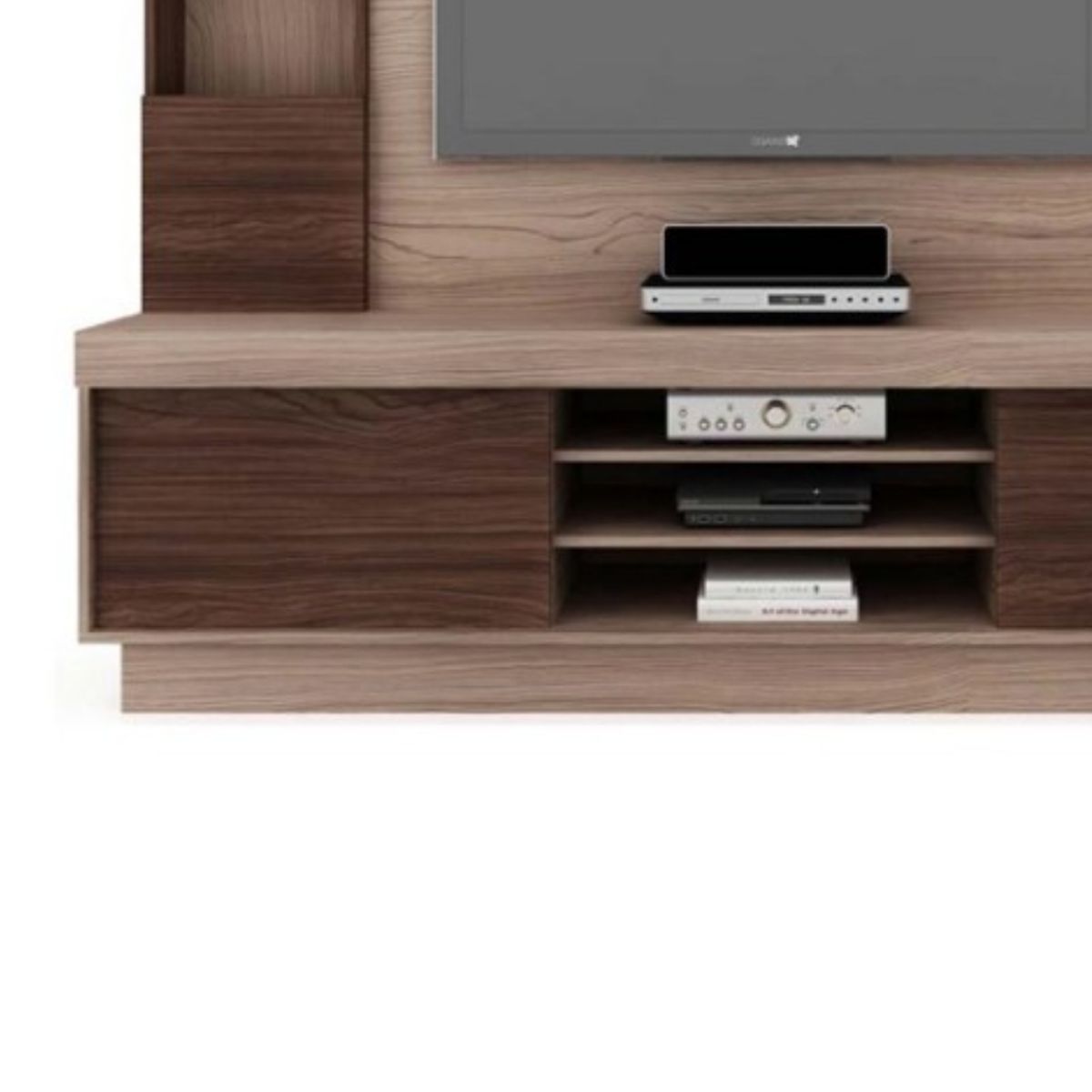 HOGAR & SPACIOS - HYS CENTRO DE ENTRETENIMIENTO ROUS MARRON