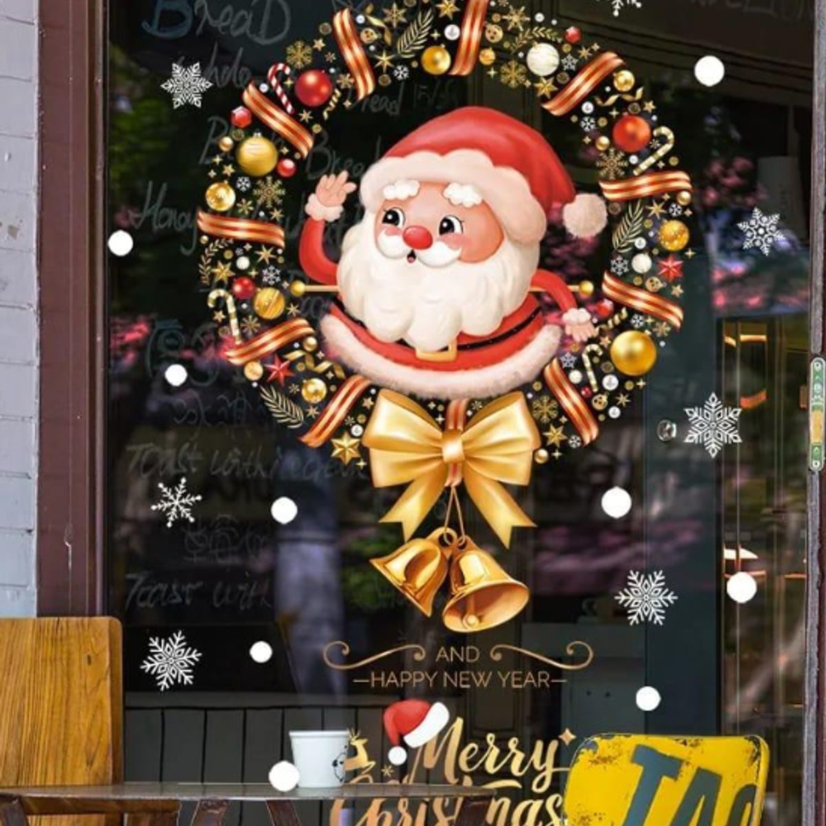 GENERICO - Pegatinas Navideñas - Decora tus ventanas