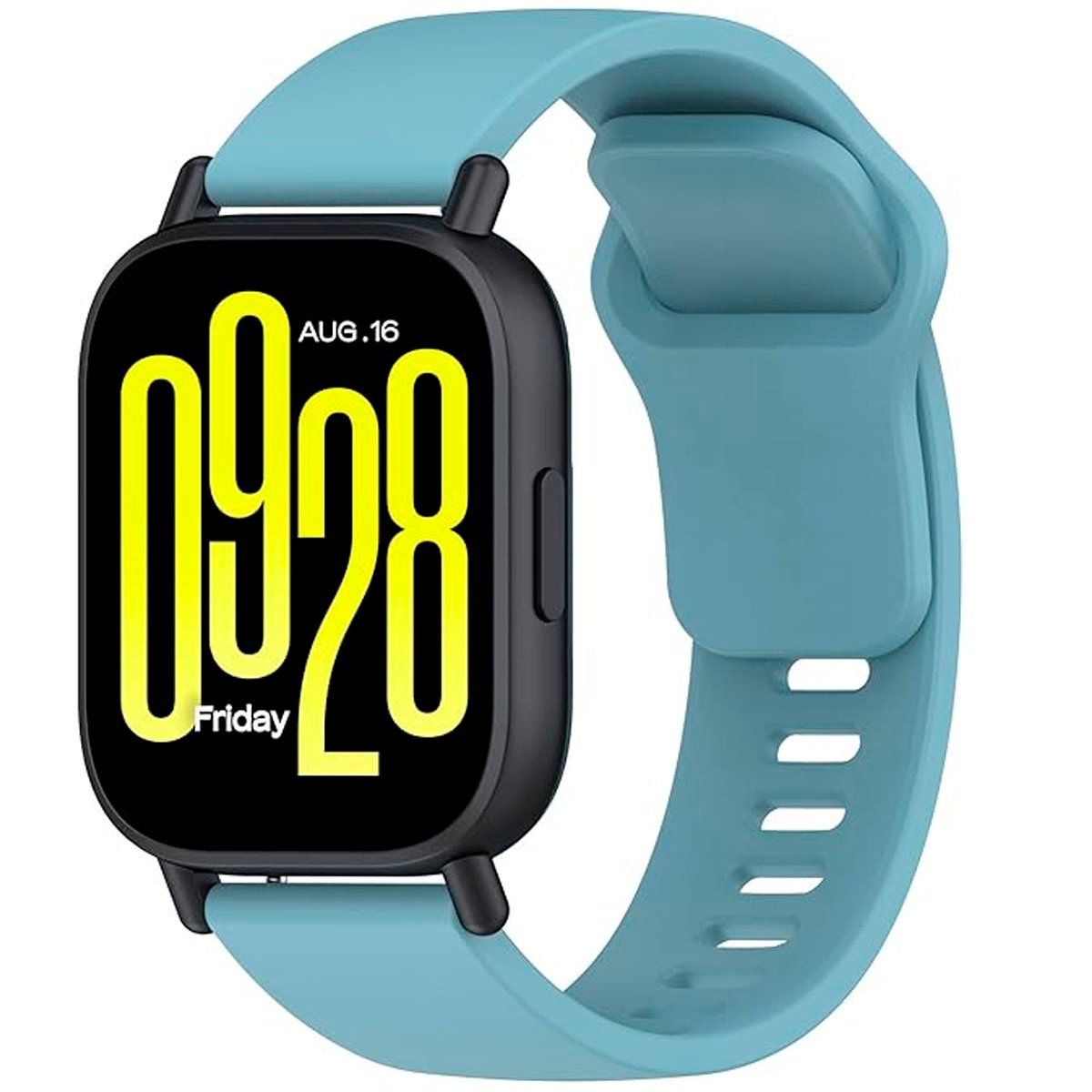 GENERICO - Correa de Silicona Para Xiaomi Redmi Watch 5 Active Celeste