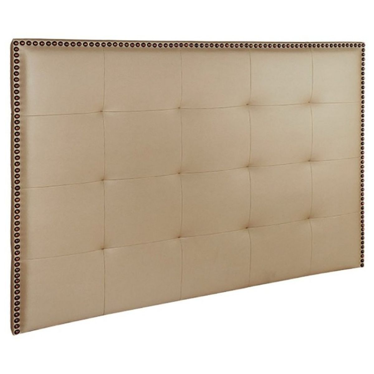 HOGAR & SPACIOS - HYS CABECERA QUEEN EGIPCIO MADERA