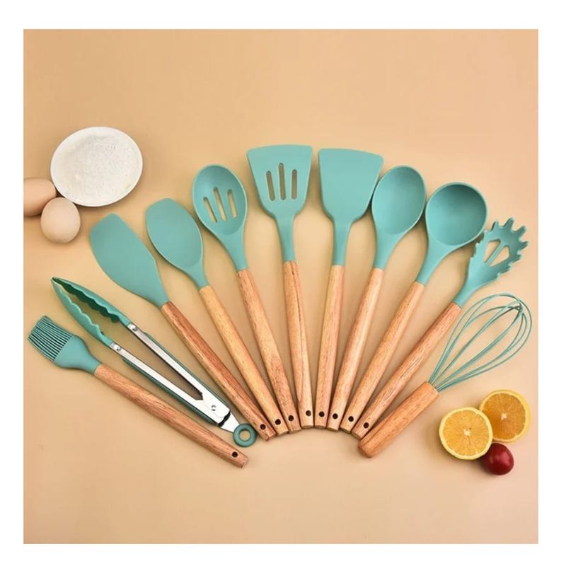GENERICO - SET DE 12 UTENSILIOS DE COCINA