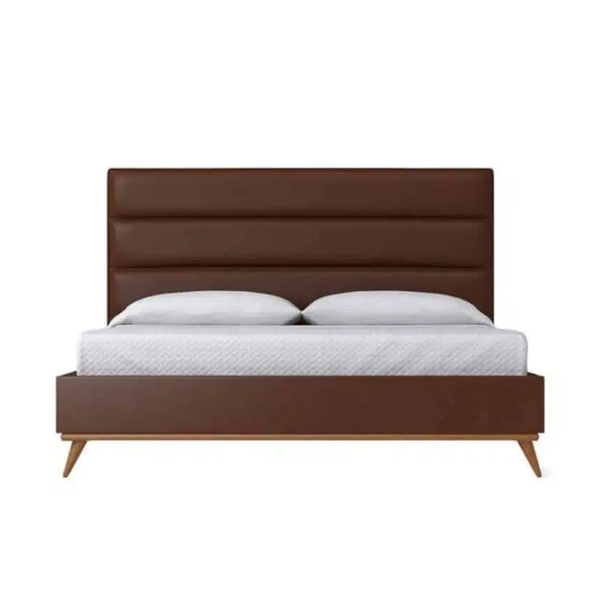 HOGAR & SPACIOS - HYS DORMITORIO 2 PLZ JORGEN MARRON OSCURO