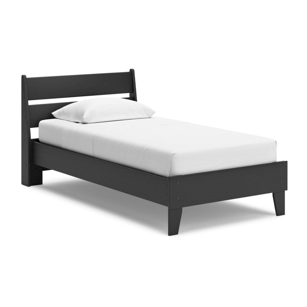 HOGAR & SPACIOS - HYS DORMITORIO 2 PLZ STEEVE NEGRO