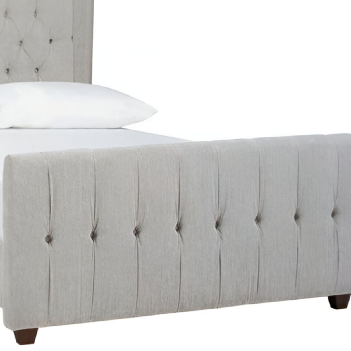 HOGAR & SPACIOS - HYS DORMITORIO 2 PLZ TORONTO GRIS CLARO