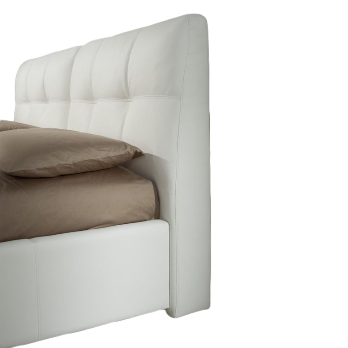 HOGAR & SPACIOS - HYS DORMITORIO QUEEN CASTILLA BLANCO