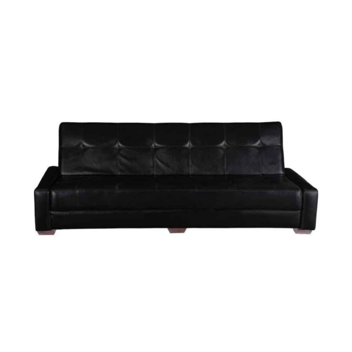 HOGAR & SPACIOS - HYS SOFA CAMA 3 CUERPOS GIONIA NEGRO