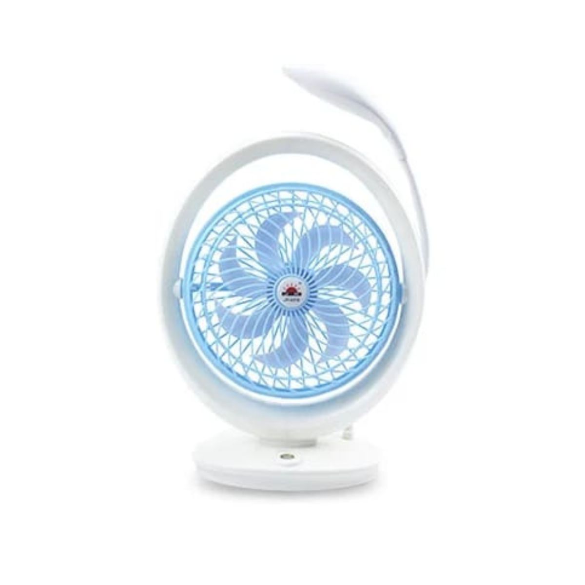 GENERICO - VENTILADOR RECARGABLE CON LAMPARA