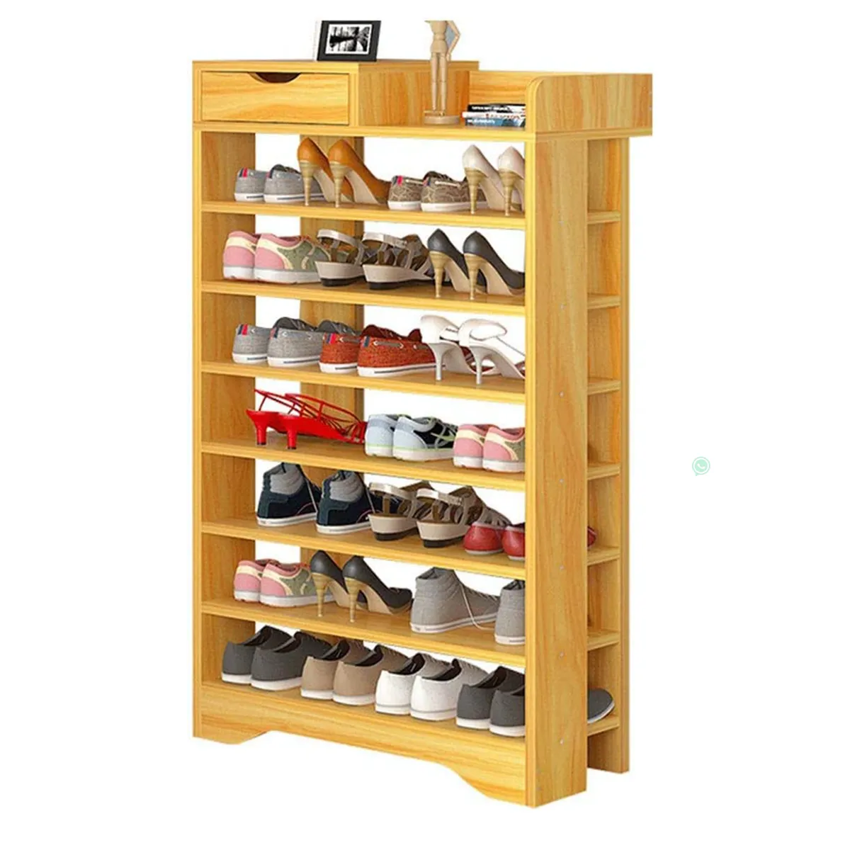 GENERICO - Zapatera Gran Capacidad 8 Niveles Kenton Amore Home