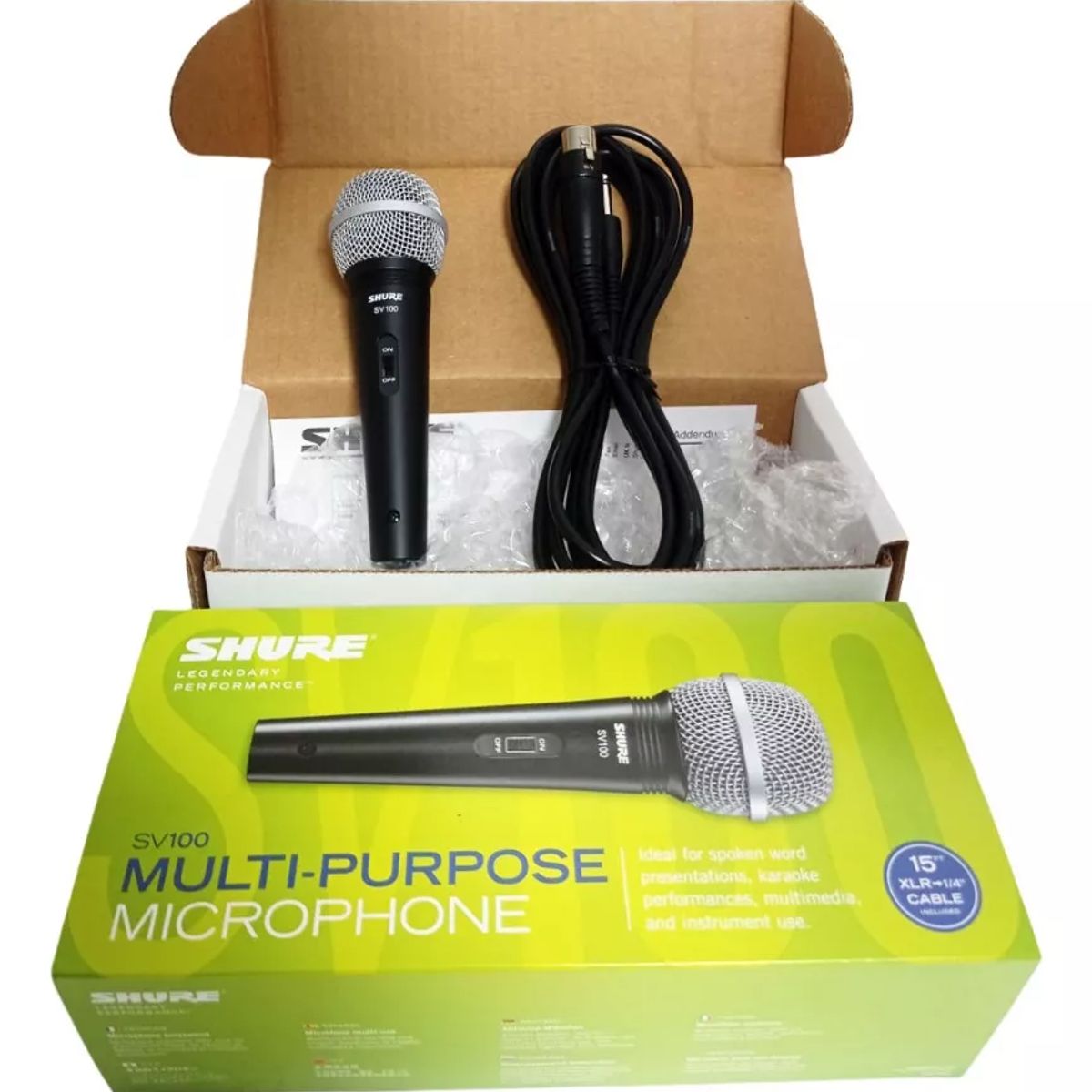 SHURE - Micrófono SV100 Dinámico ORIGINAL
