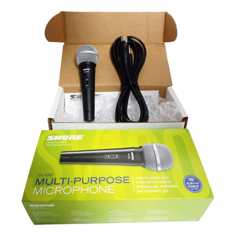 SHURE - Micrófono SV100 Dinámico ORIGINAL