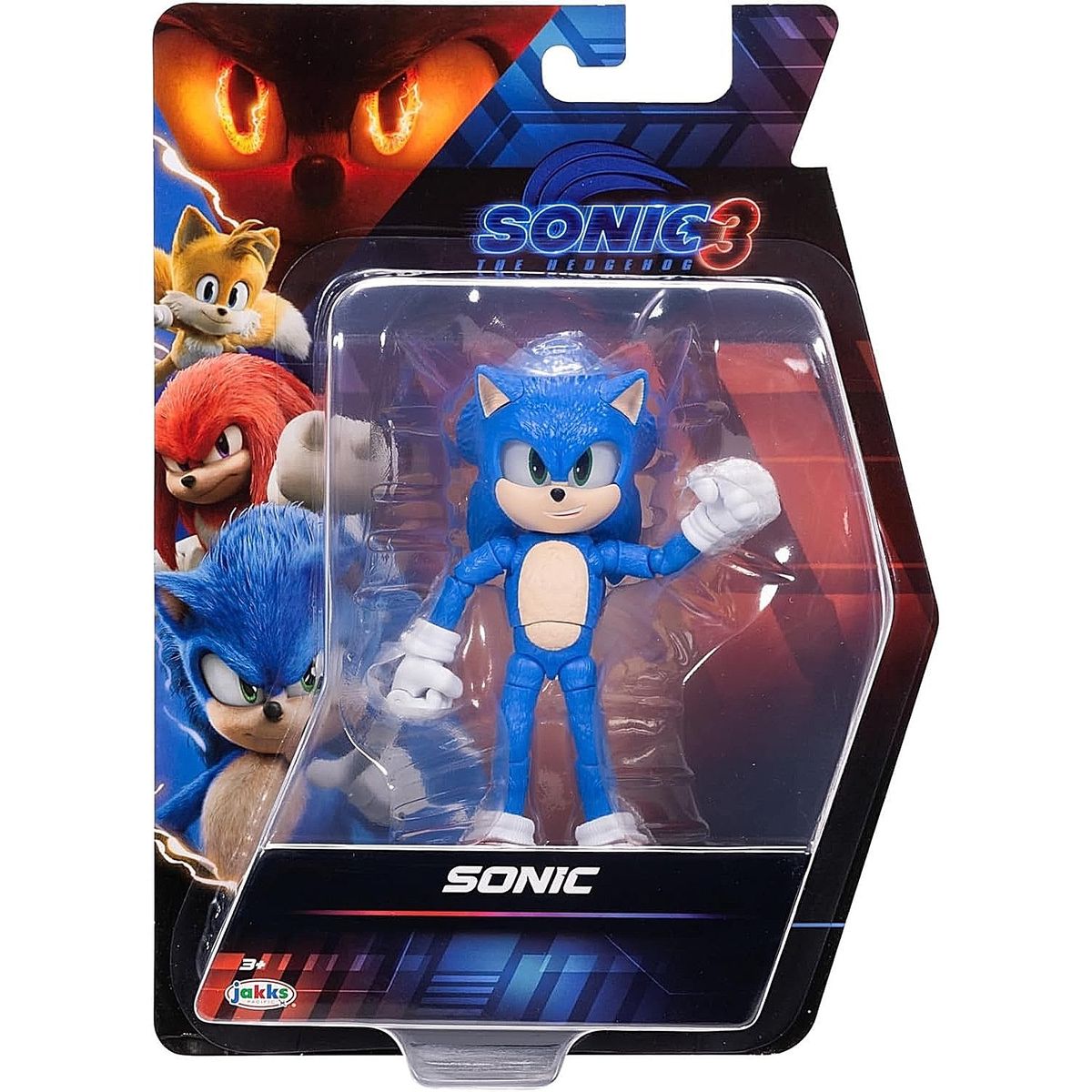 SONIC - Figura Sonic the Movie Hedgehog 3 Jakks Pacific