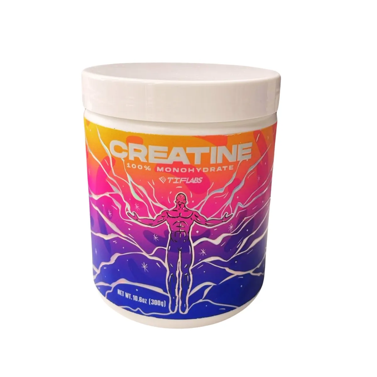 GENERICO - Creatina monohidratada TIFLABS 300 GRAMOS EEUU