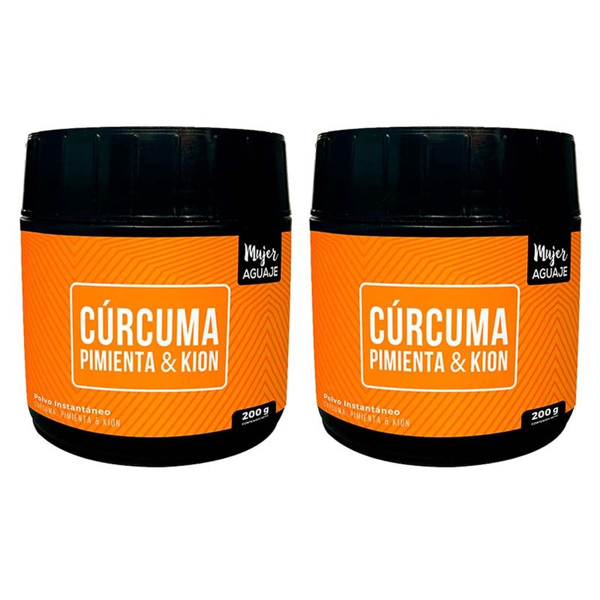 MUJER AGUAJE - Cúrcuma, Pimienta y Kion Mujer Aguaje 200 g - Pack x 2