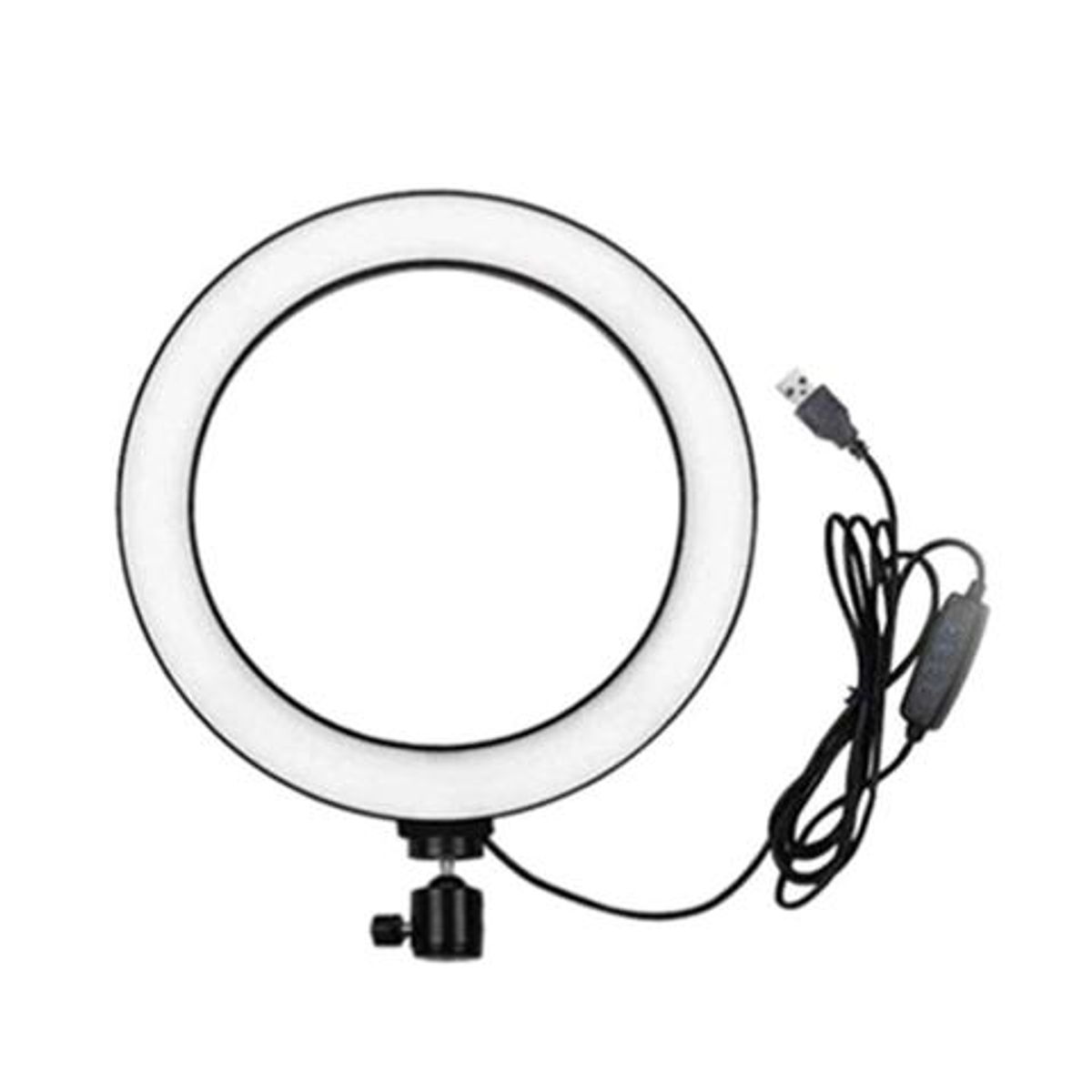 GENERICO - Aro De Luz Led 16 Cm + Trípode 1.6 Mts Fotos Videos