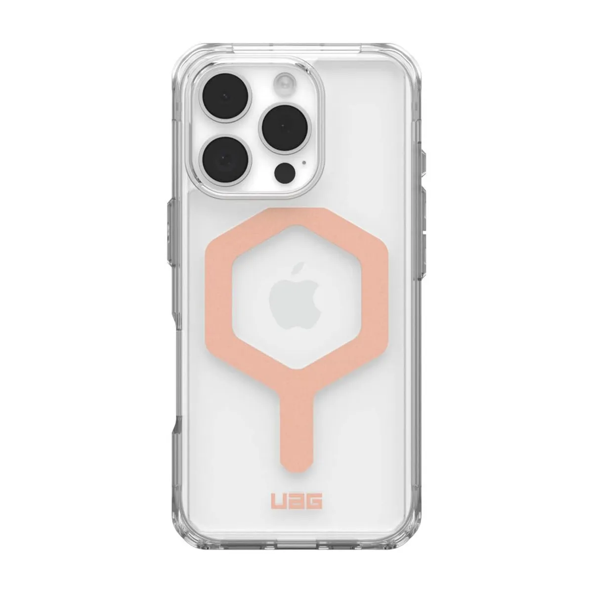 URBAN ARMOR GEAR - Case iPhone 16 Pro UAG MagSafe Resistente Antiamarilleo Transparente