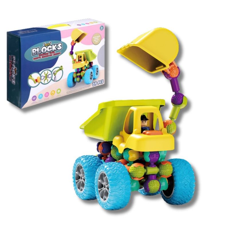 GENERICO - Juego Creativo De Ingeniería Bloques De Construcción 39Pzs