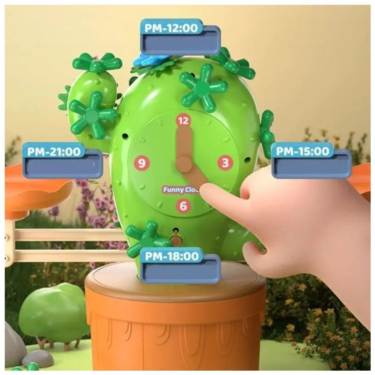 GENERICO - Cactus Balanza Juguete De Equilibrio Matemático